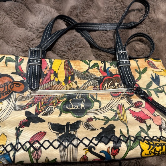 Sakroots Vibrant Floral Shoulder Bag - Picture 1 of 10